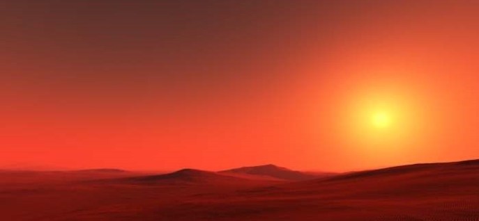 上图：火星的天空照片。这样的天空是无法进行天文观测的。事实上，太阳系的各大行星中只有地球有透明的大气层，适合观测宇宙： 1、火星的大气层充满着尘埃、天空黄褐色，不适合观测宇宙。 2、金星的大气层有硫酸形成的不透明云，不适合观测宇宙。 3、太阳系正好位于银河系中恒星和星云密度稀薄的区域，否则再好的天文望远镜也看不清宇宙。